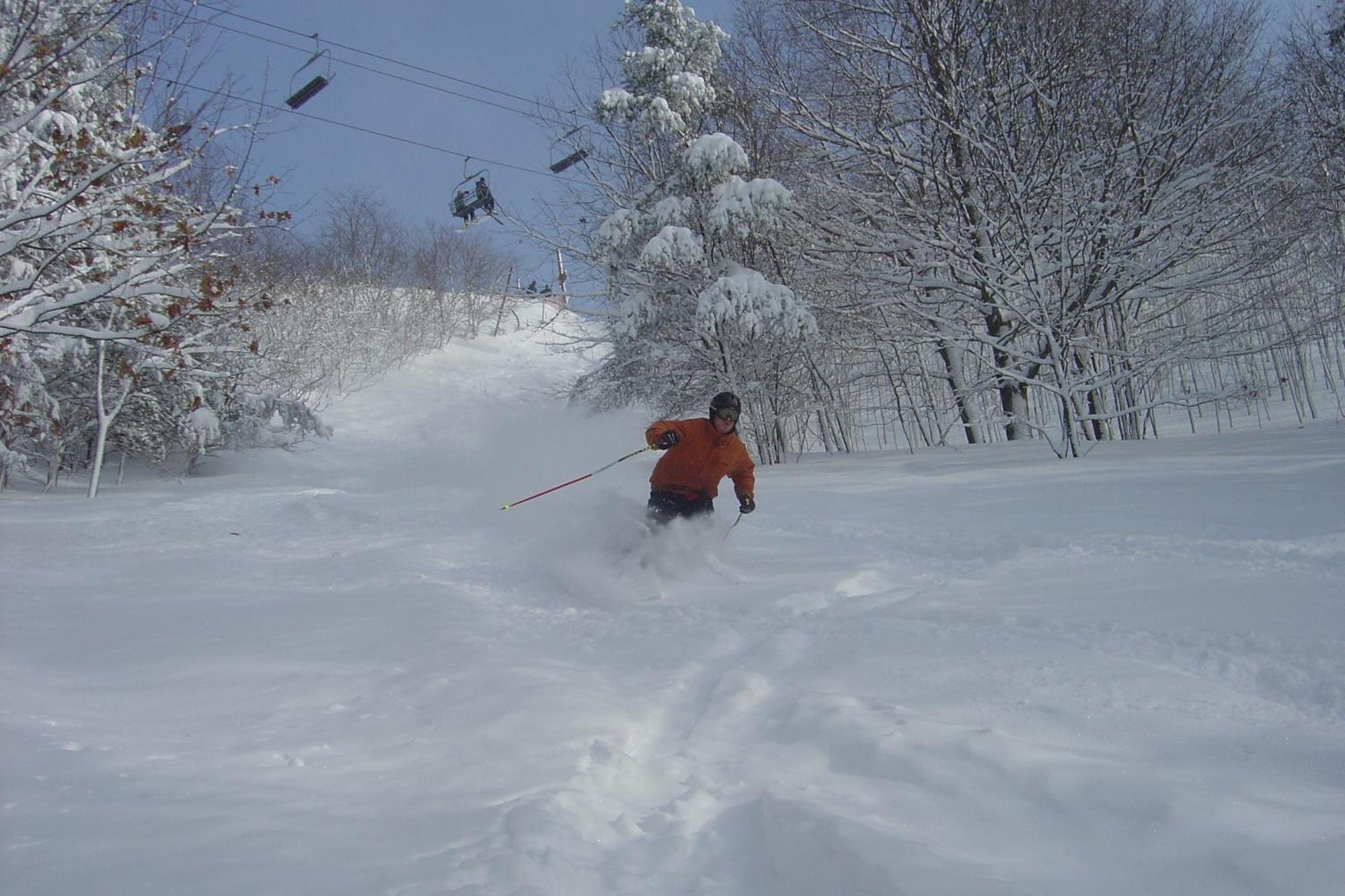 Caberfae Peaks Ski&Golf Resort Harrietta Eksteriør billede