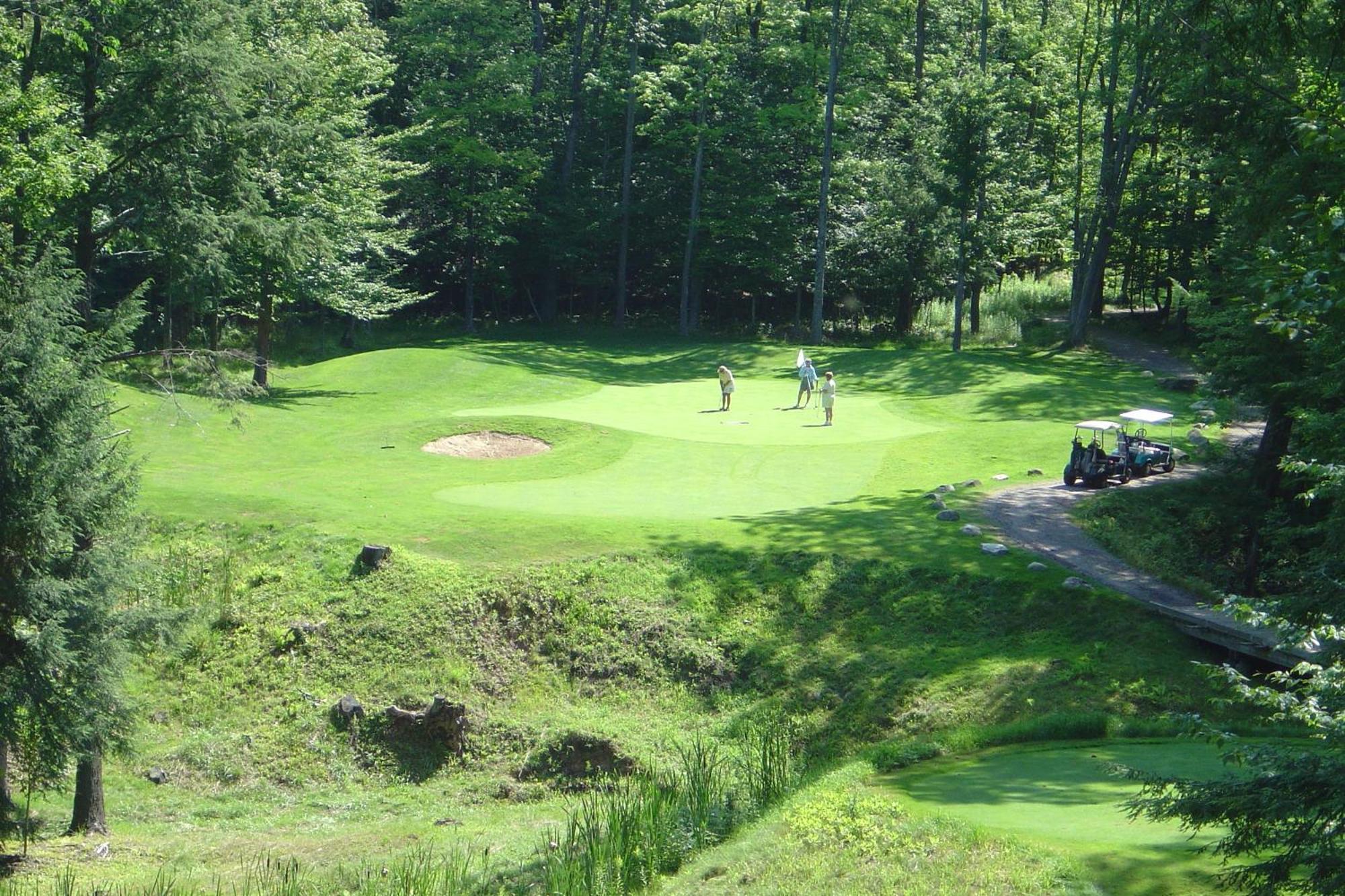 Caberfae Peaks Ski&Golf Resort Harrietta Eksteriør billede